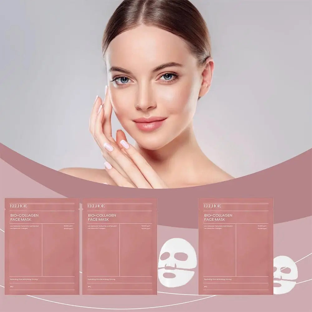 BELHOE Bio-Collagen Gesichtsmaske – Feuchtigkeitsspendend & Straffend