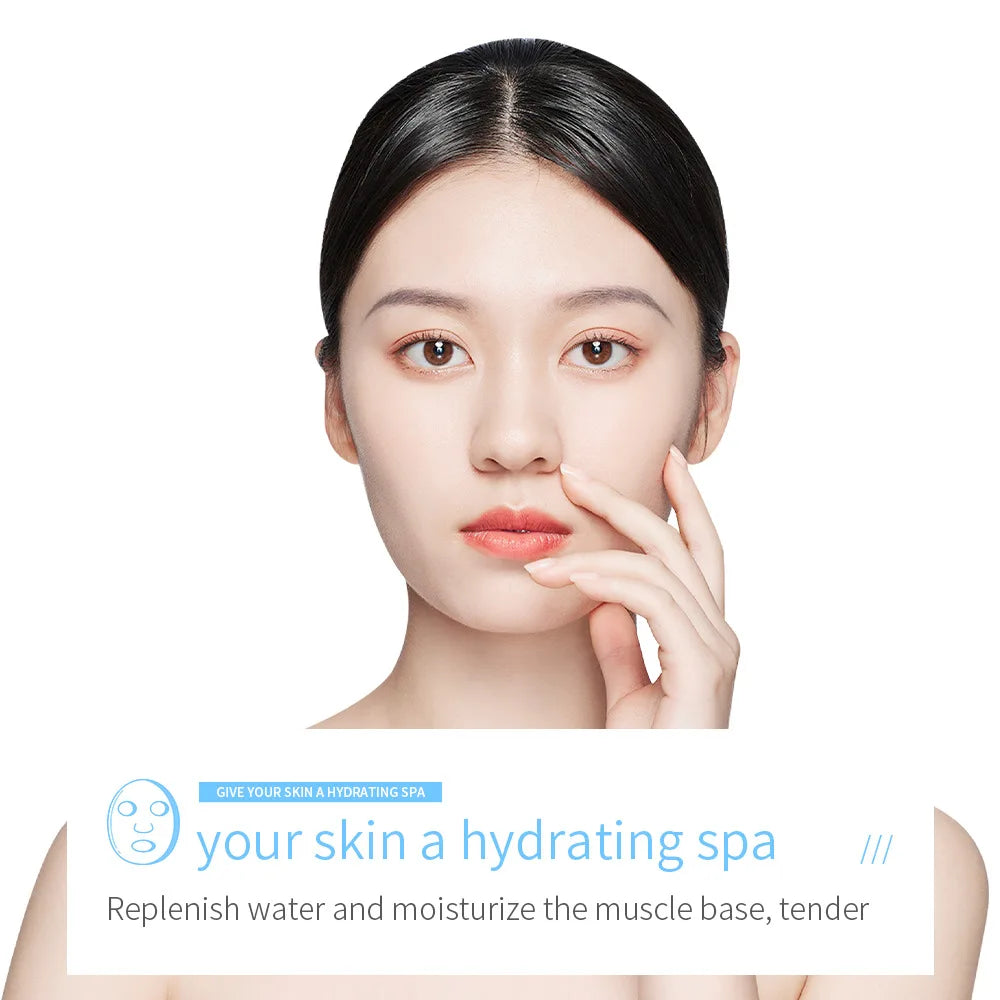 BIOAQUA Centella Collagen Gesichtsmaske – Feuchtigkeit & Strahlende Haut | 4/8/12 Stück
